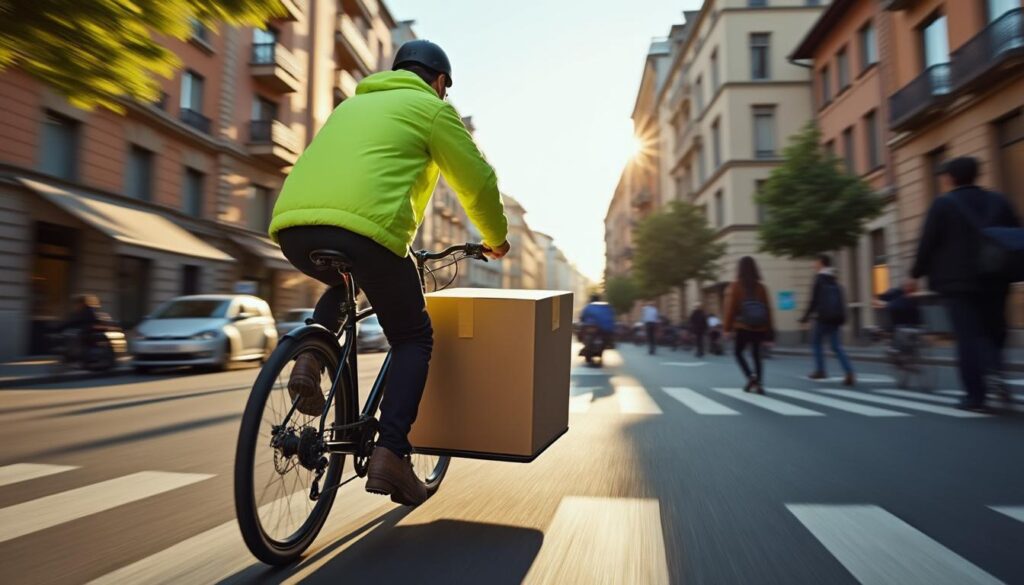 Cyclo logistique : la livraison urbaine écologique et efficace