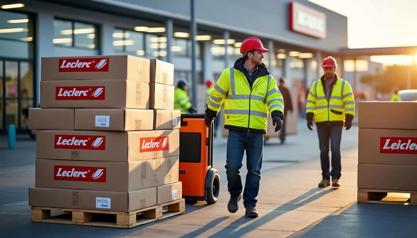Leclerc logistique : clés de la réussite et innovations durables