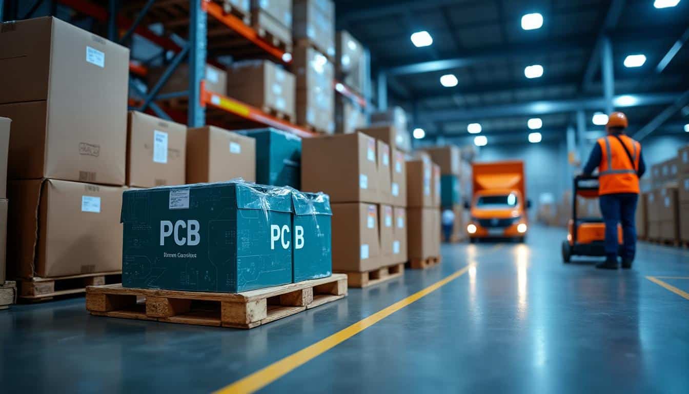 Illustration: Les différents conditionnements logistiques liés au pcb dans la supply chain