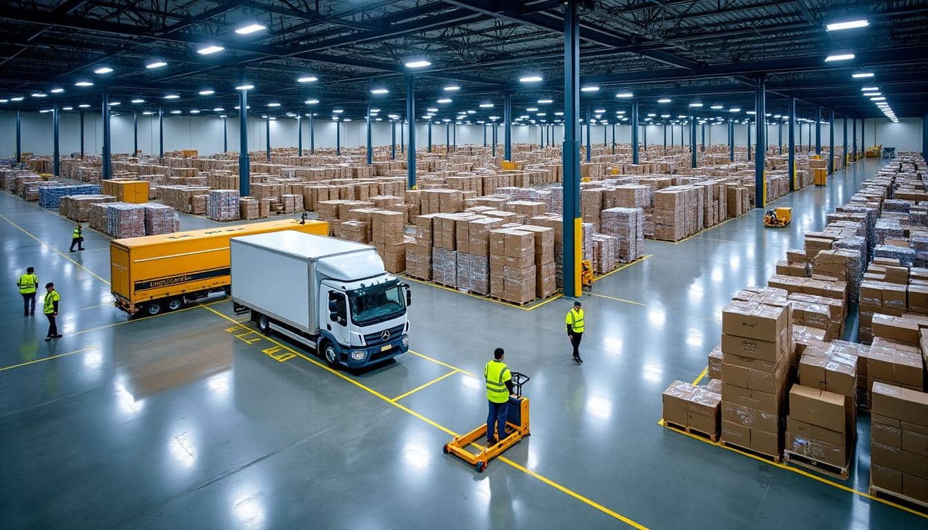 Illustration: Le nouveau centre logistique de Venette : une plateforme grand format innovante