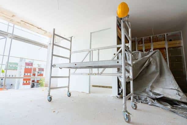 échafaudages roulants professionnels travaux hauteur chantier