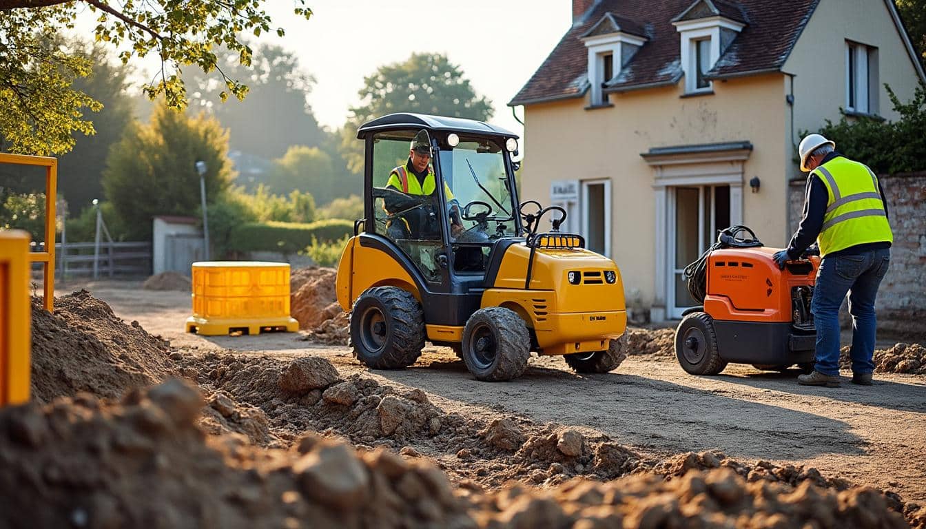 Illustration: Les types d’équipements à louer pour vos chantiers dans le Maine-et-Loire