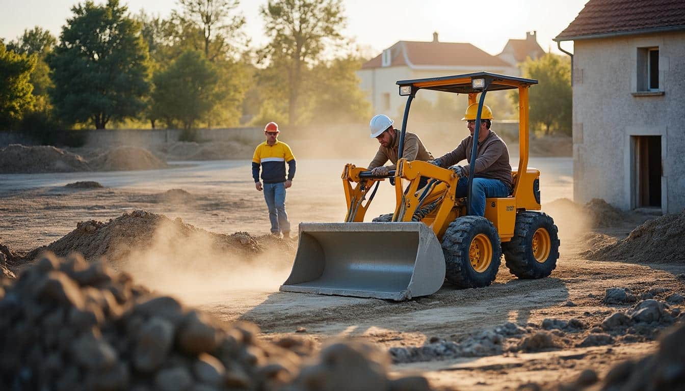 Location de matériel BTP dans le Maine-et-Loire : choix et conseils