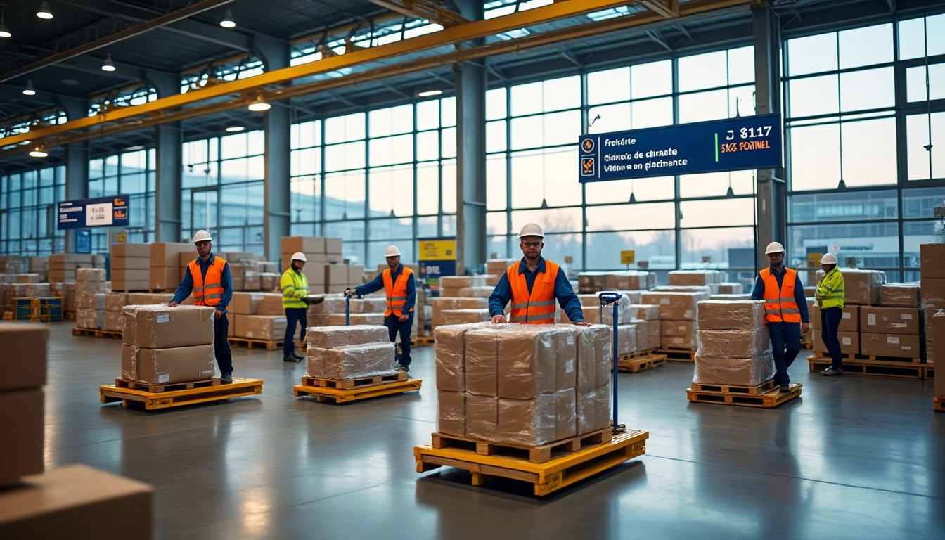 Illustration: Comprendre l’organisation du terminal de fret à l’aéroport Charles-de-Gaulle