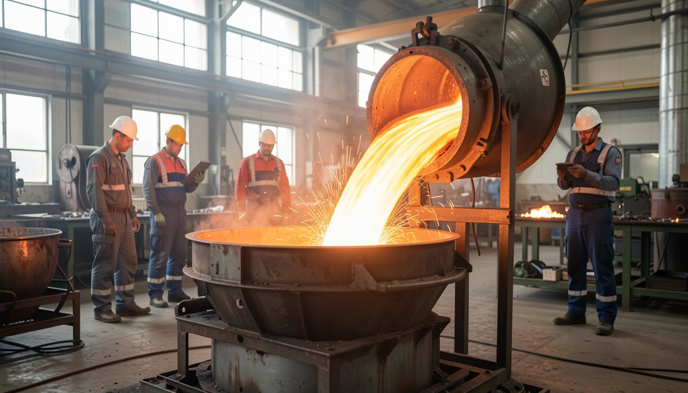 À quelle température l’acier entre-t-il en fusion ?