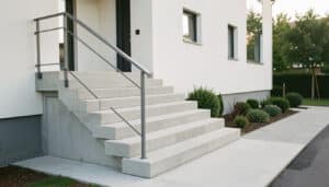Escalier extérieur en béton : le réussir sans erreur